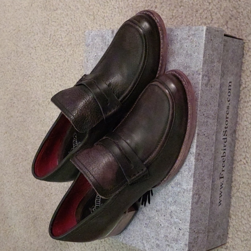 Freebird Macbeth size 9 black oxford